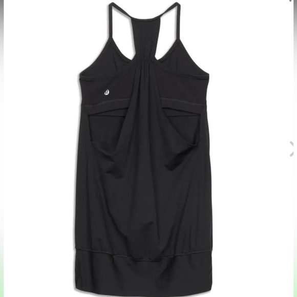 Lululemon Athletica Black No Limits‎ Layered Tank Top Womens Size 2 - Picture 1 of 9